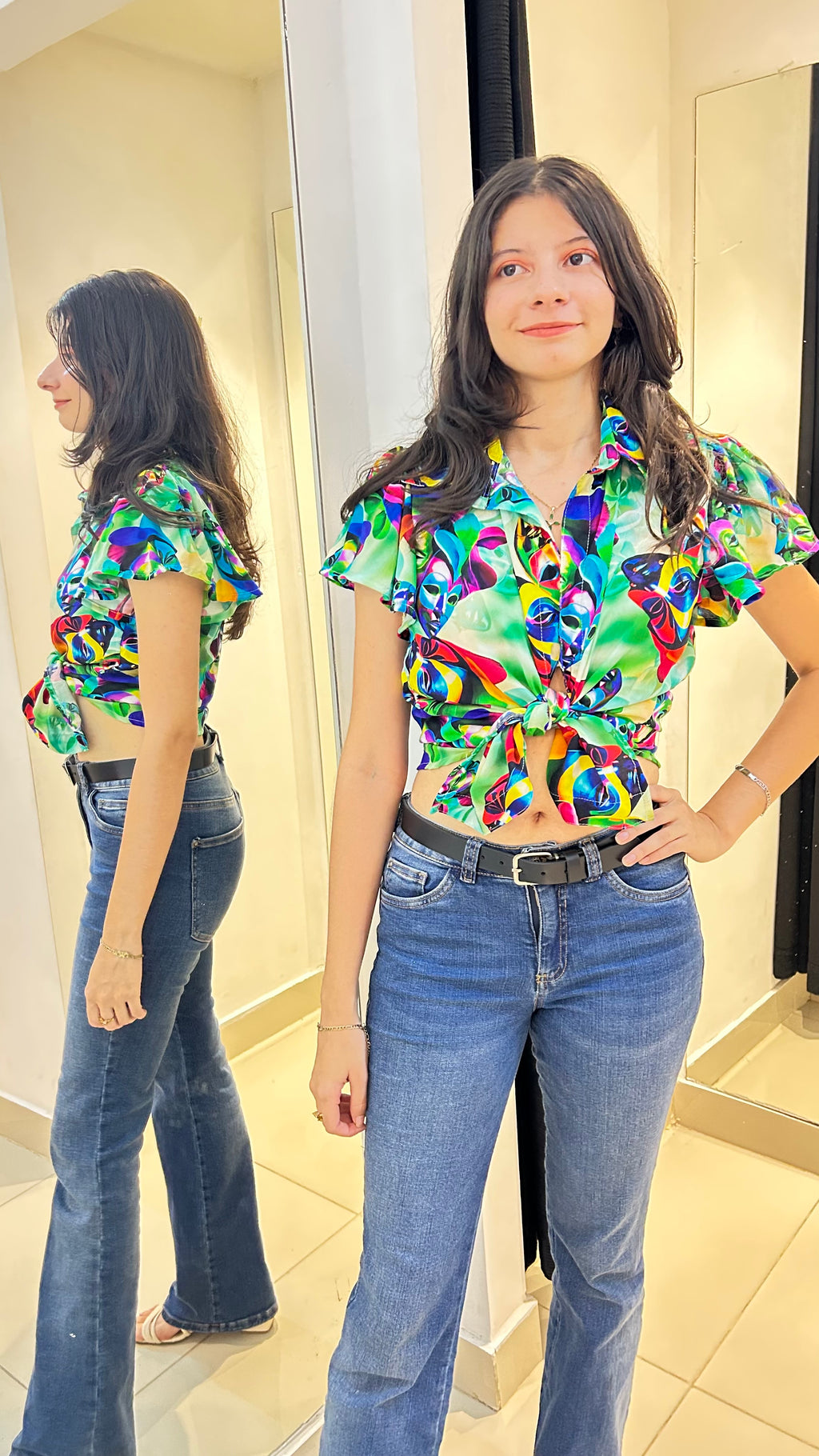 Blusa festival dama