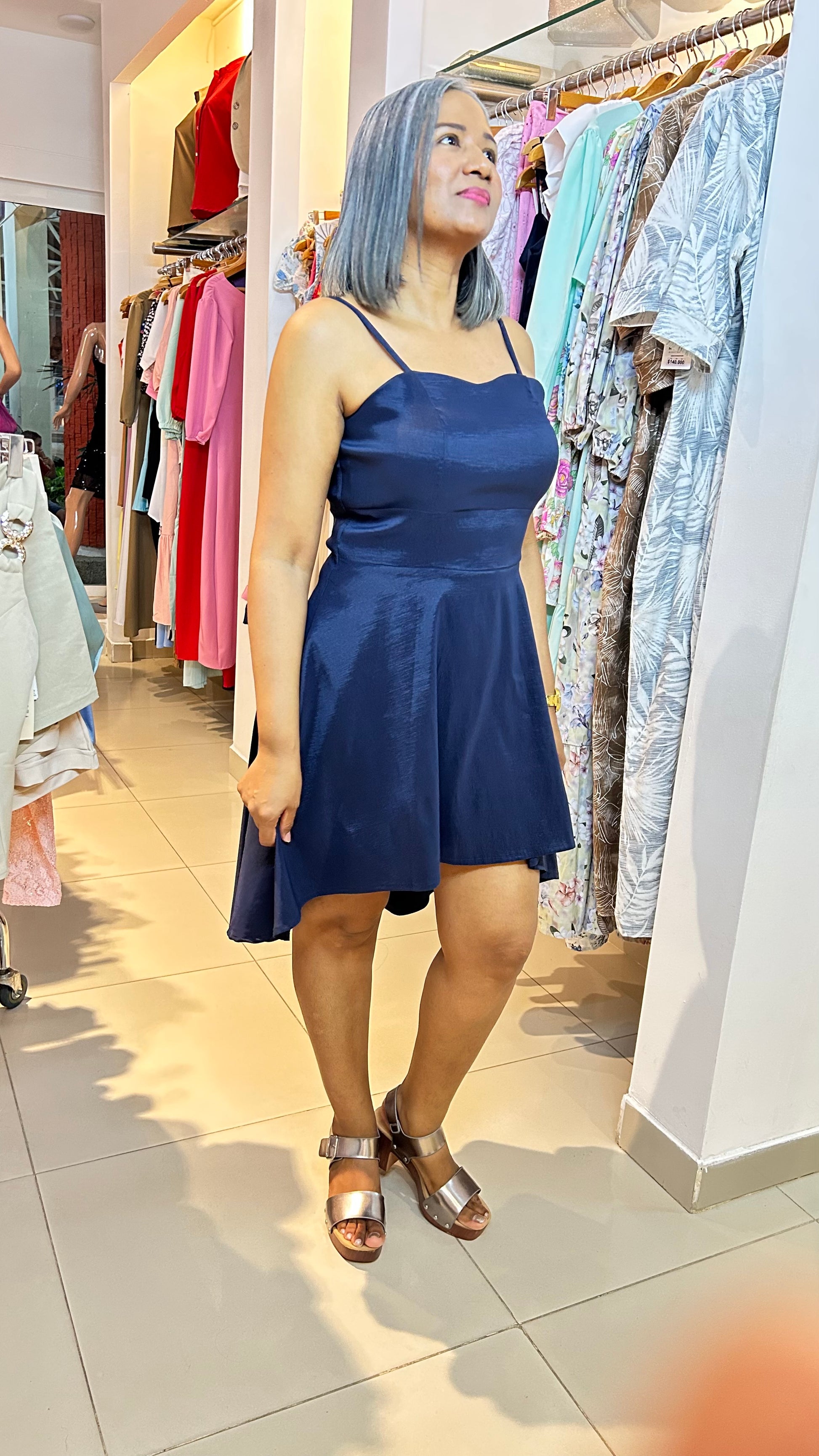 Vestido Monserrat azul
