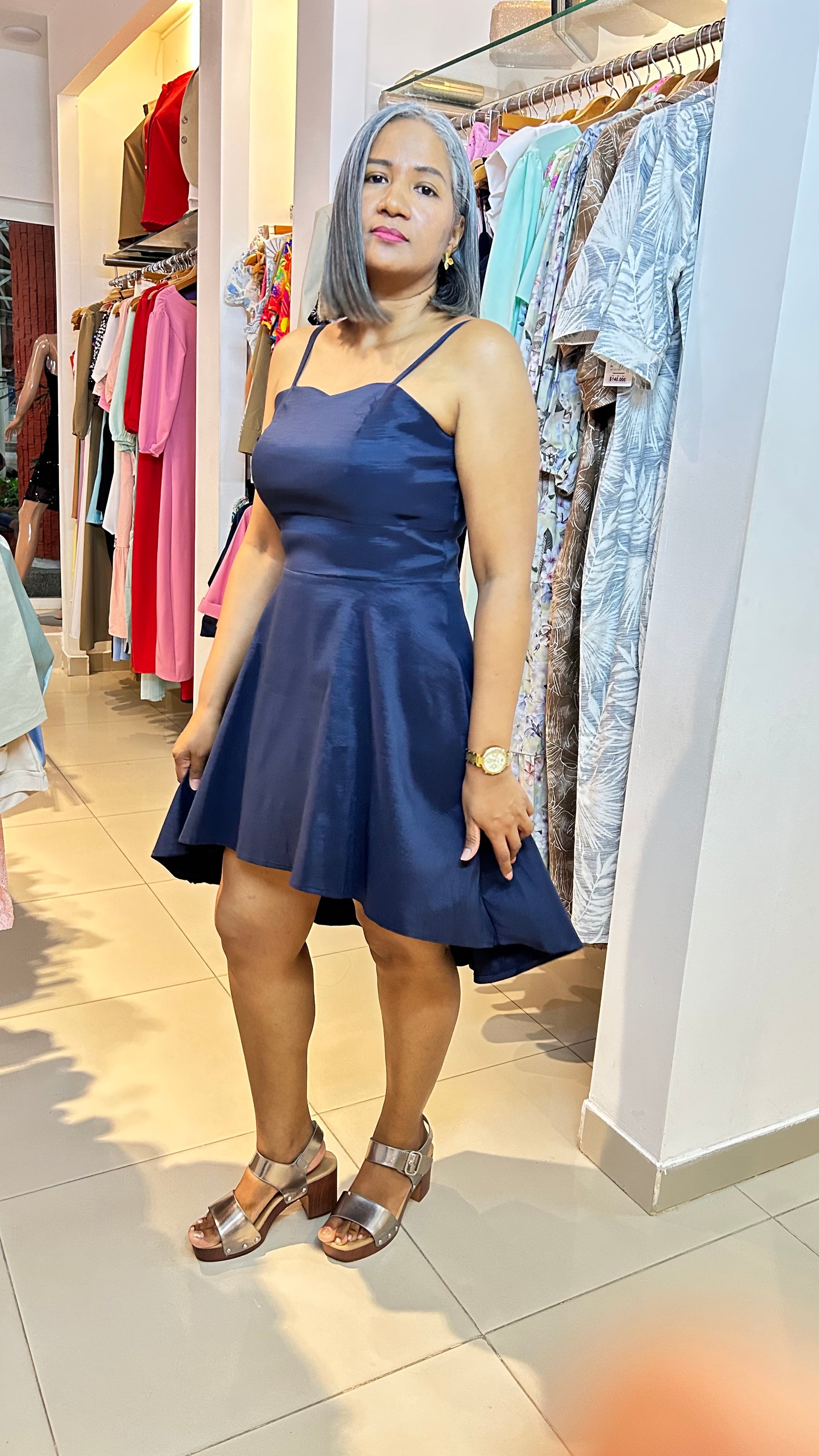 Vestido Monserrat azul