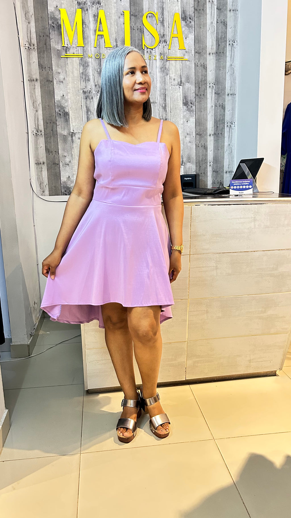 Vestido Monserrat azul