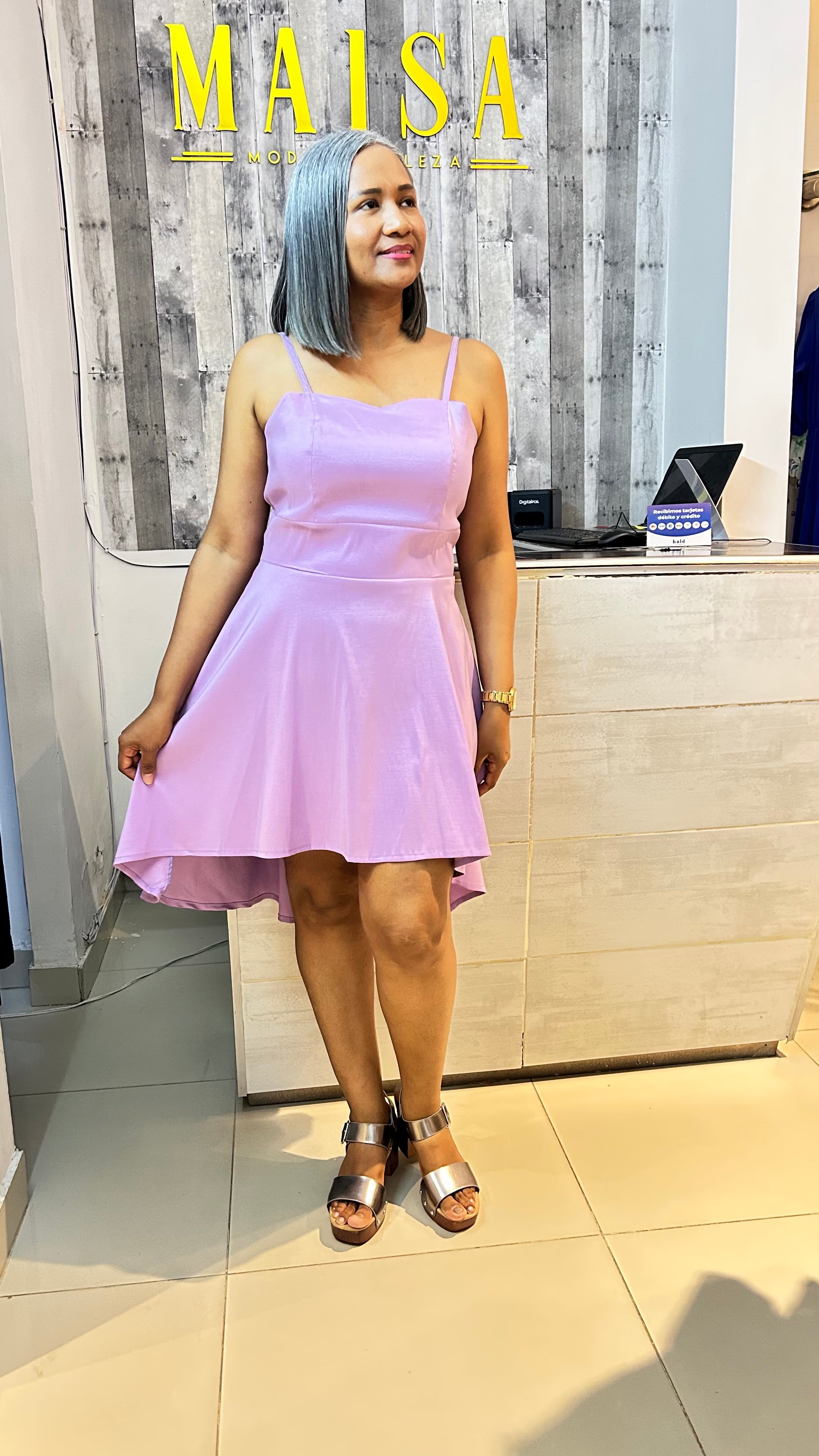 Vestido Monserrat azul